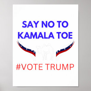 Anti Kamala Harris  Poster