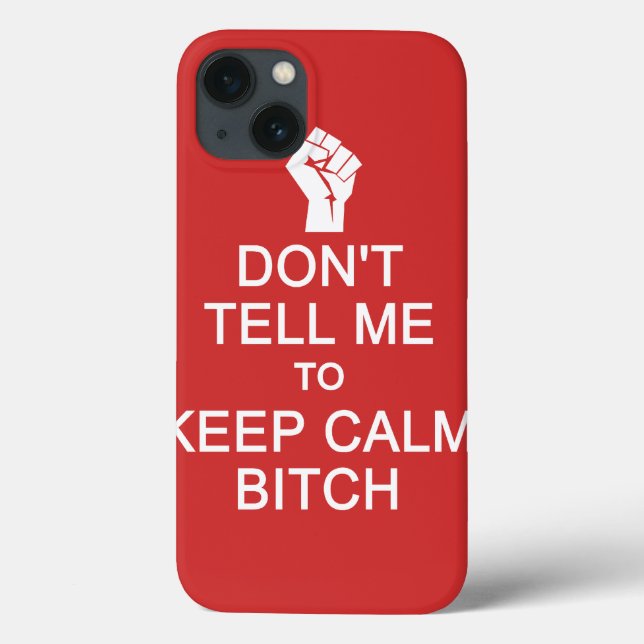 Anti - Keep Calm custom cases (Back)