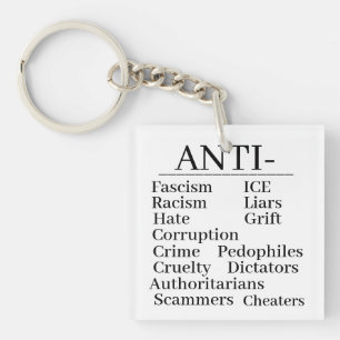Anti- Keychain