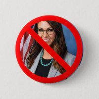 Anti Lauren Boebert Button
