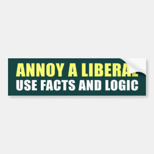 Anti-Liberal Bumper Sticker