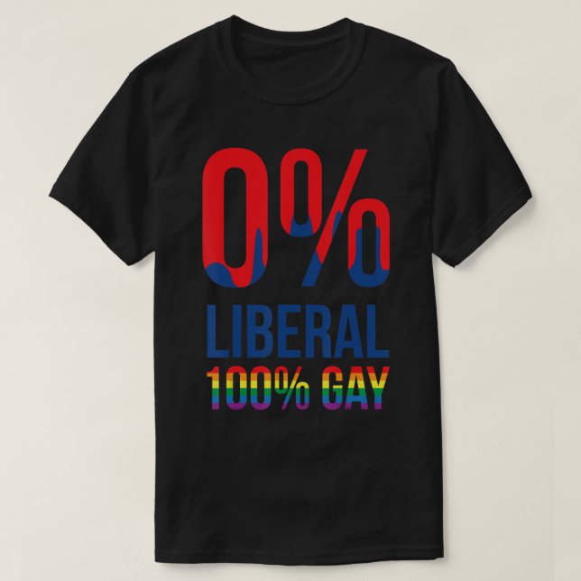Anti Liberal Lgbt Gay Cool Pro Republicans.png T-Shirt (Design Front)