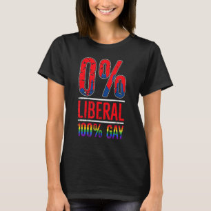 Anti Liberal Lgbt Gay Cool Pro Republicans T-Shirt
