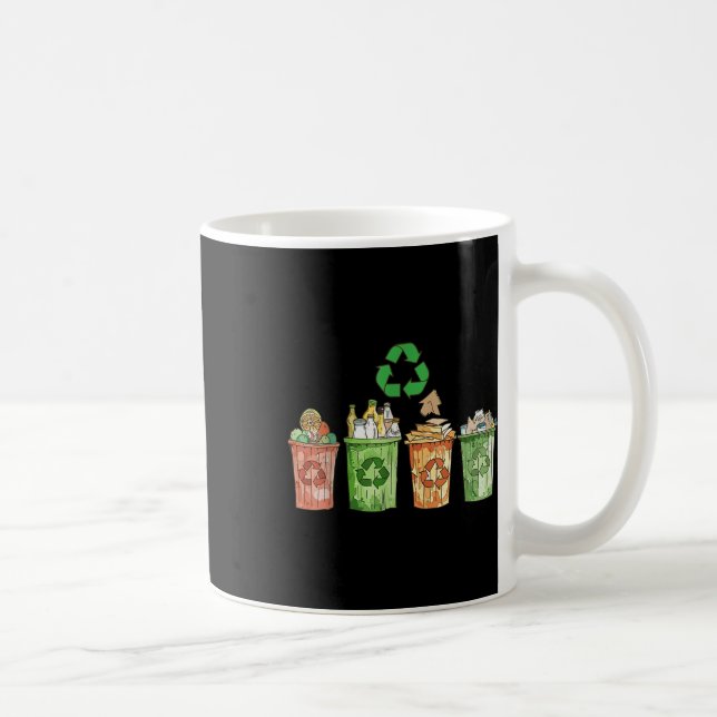 Anti Littering No Environment Environmental Protec Coffee Mug (Right)