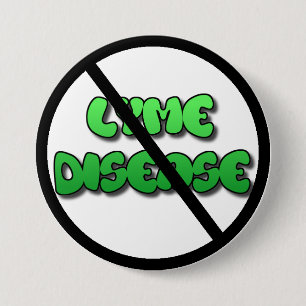 Anti Lyme Disease Button