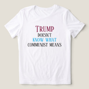 Anti-MAGA message Tri-Blend Shirt