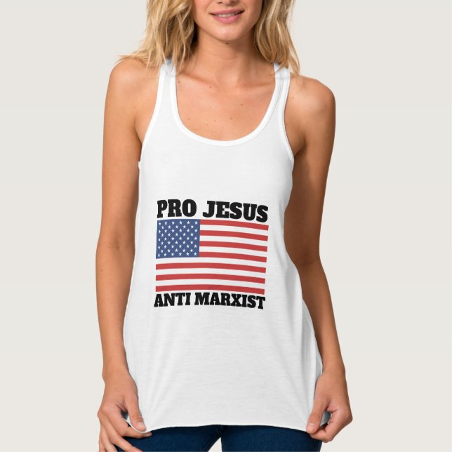 ANTI-MARXIST - PRO-JESUS T-SHIRTS (Front)