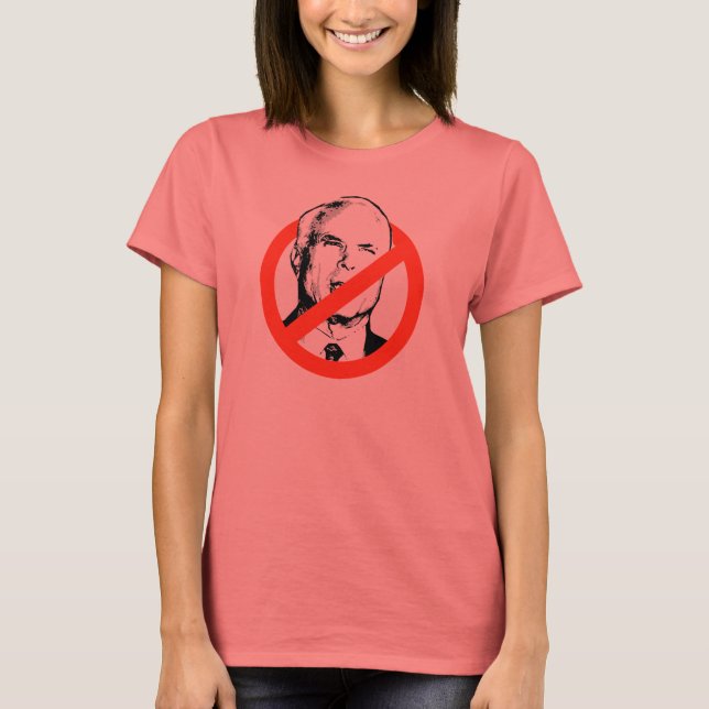 Anti-McCain T-shirt (Front)