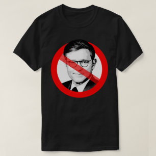 Anti Mike Johnson Sticker T-Shirt