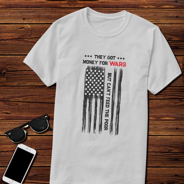 Anti Money For Wars T-Shirt (Creator Uploaded)