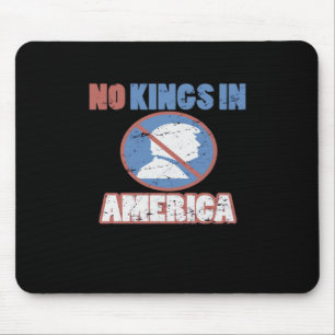 Anti- No Kings In America Classic Mouse Pad