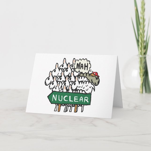 Anti Nuclear Card (Front)