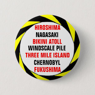 Anti-NUKE 6 Cm Round Badge