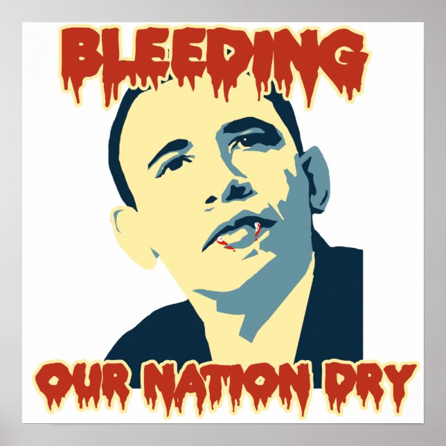 Anti Obama 2012 Poster (Front)