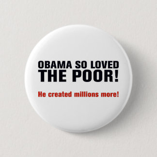 Anti Obama 6 Cm Round Badge
