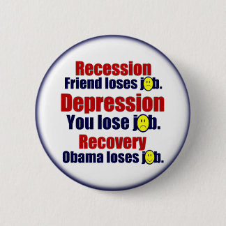 Anti Obama 6 Cm Round Badge