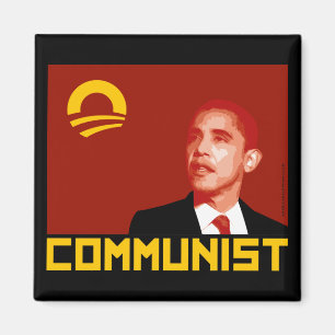 Anti-Obama: Barack Obama Communist Magnet