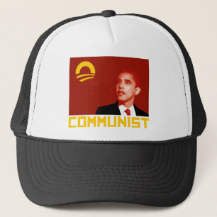 Anti-Obama: Barack Obama Communist Trucker Hat