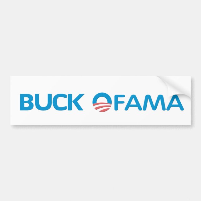 Anti Obama Bumper sticker (Front)