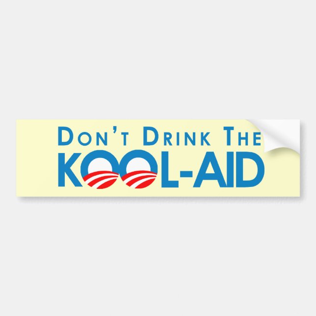 Anti-Obama Bumper Sticker (Front)