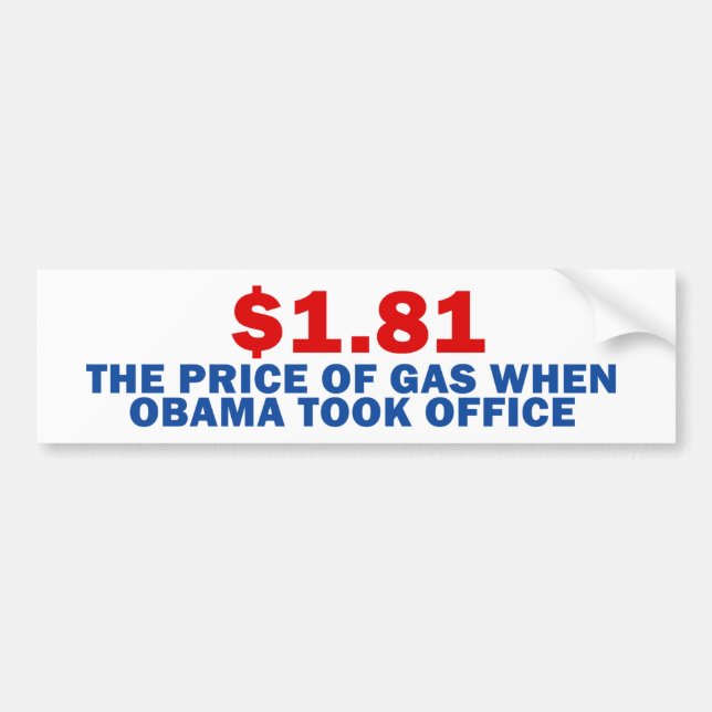 Anti Obama Bumper Sticker (Front)