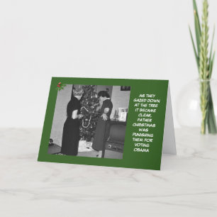 Anti Obama Christmas Holiday Card