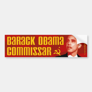 Anti-Obama: Commissar Obama Bumper Sticker