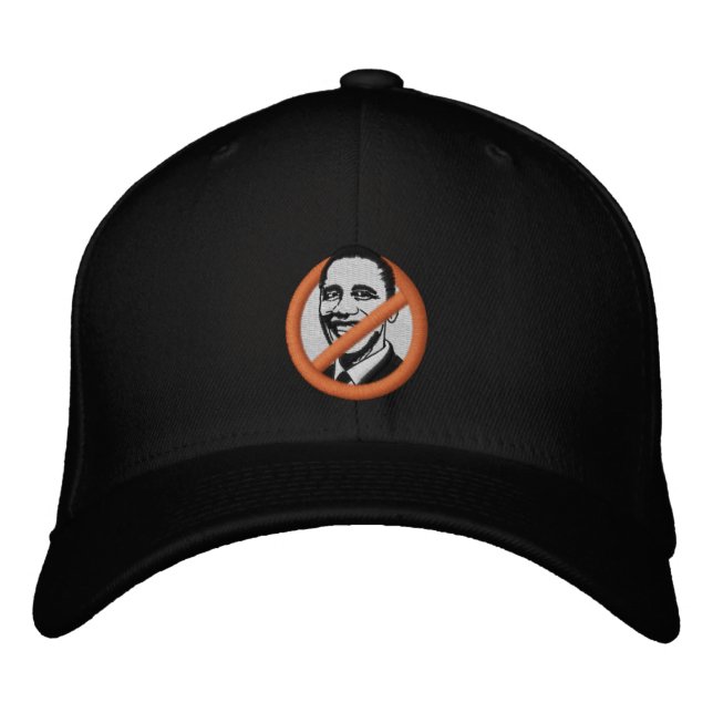 Anti-Obama Embroidered Hat (Front)