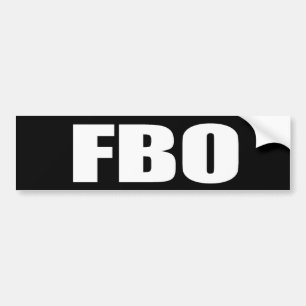 Anti-Obama - fbo Bumper Sticker