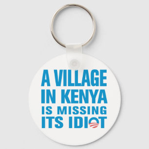 Anti Obama Key Ring