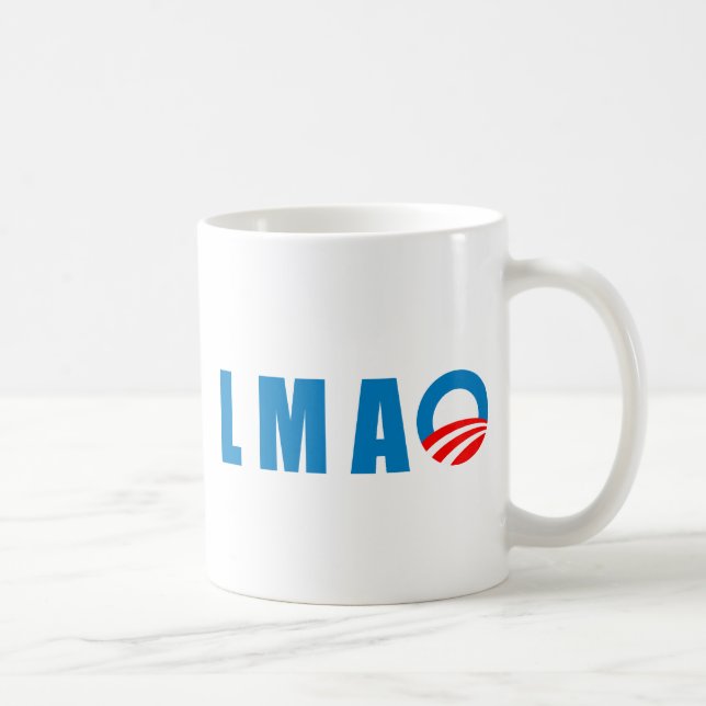 Anti-Obama - LMAO Coffee Mug (Right)