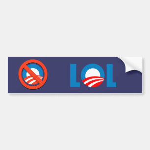 Anti-Obama - LOL Bumper Sticker