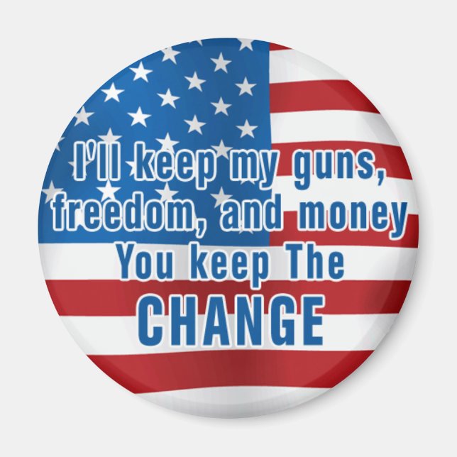 Anti-Obama Magnet (Front)