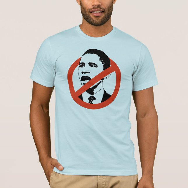 ANTI-OBAMA MEN'S T-SHIRT (Front)