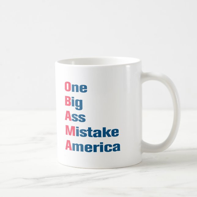 Anti Obama Mug (Right)