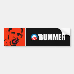 Anti-Obama - Obummer Bumper Sticker