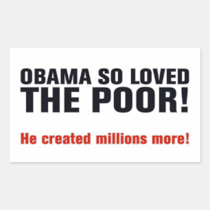 Anti Obama Rectangular Sticker