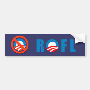 Anti-Obama - ROFL Bumper Sticker