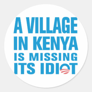 Anti Obama Sticker