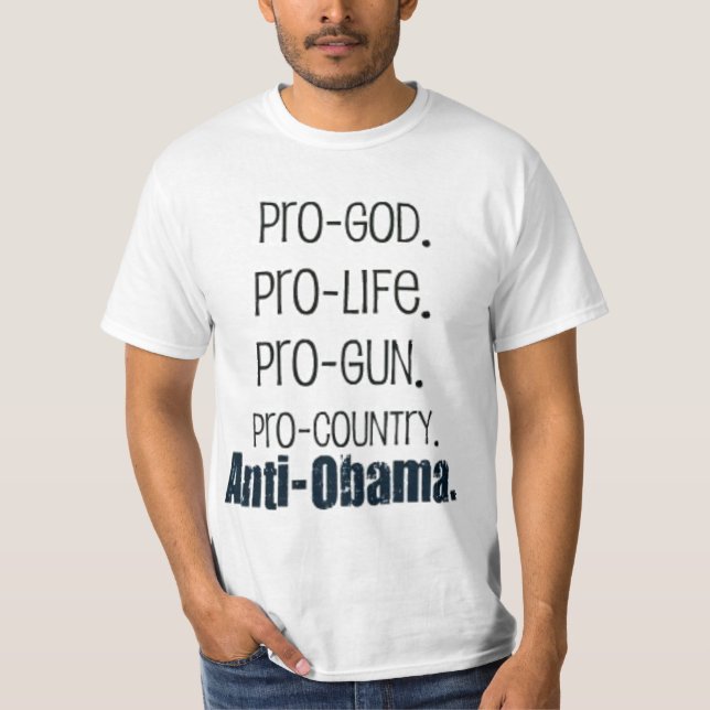 anti-obama T-Shirt (Front)