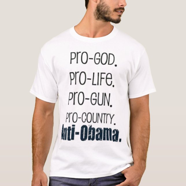 anti-obama T-Shirt (Front)