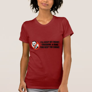 Anti-Obama T-shirt - You keep the change