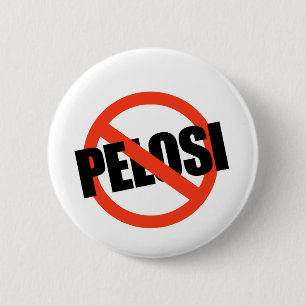 Anti-Pelosi / Anti-Nancy Pelosi 6 Cm Round Badge