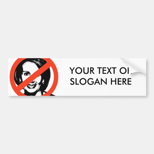 ANTI-PELOSI BUMPER STICKER (Front)
