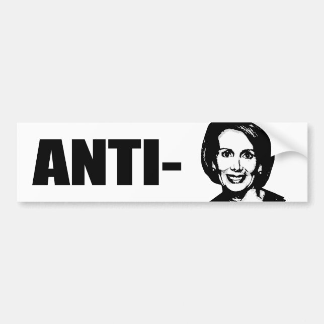 ANTI-PELOSI BUMPER STICKER (Front)