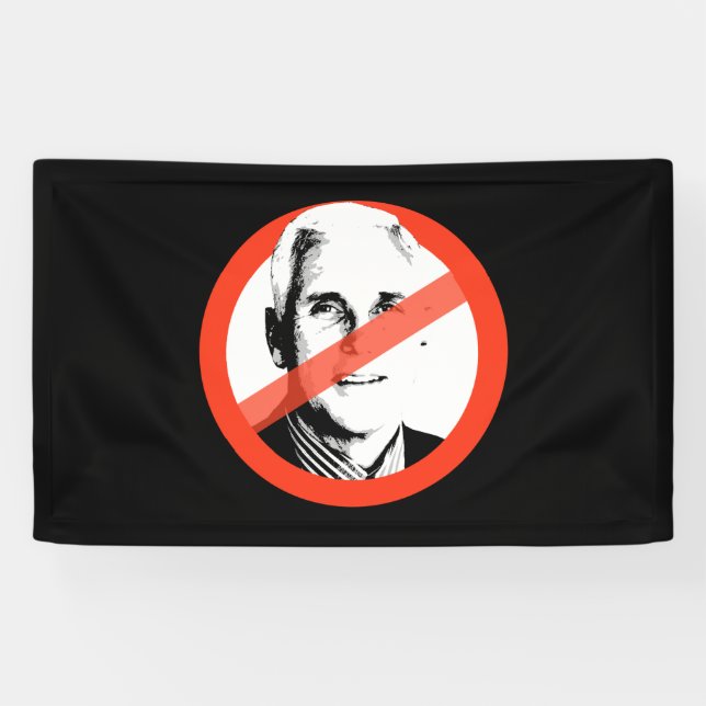 Anti-Pence Banner (Horizontal)