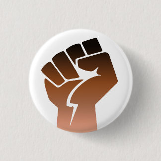 Anti-Racist Resistance Fist 3 Cm Round Badge