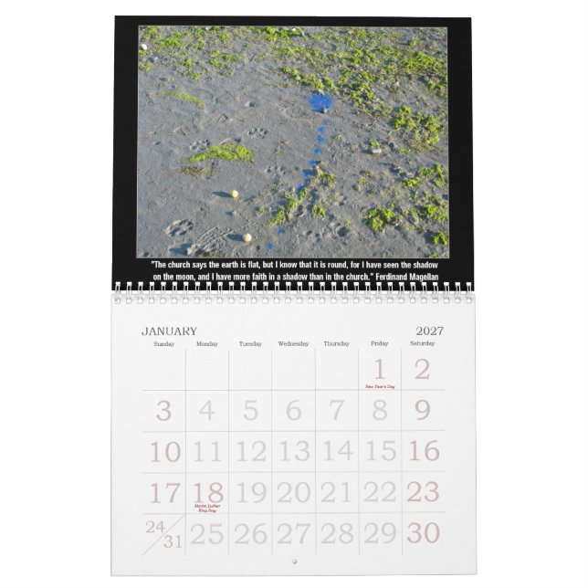 Anti-Religion Words of Wisdom Calendar (Jan 2027)