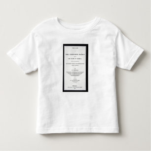 Anti-removal tract, by Cherokee Nation, in reponse Toddler T-Shirt
