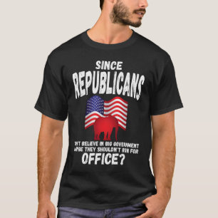 Anti Republican   Conservative Liberal American T-Shirt